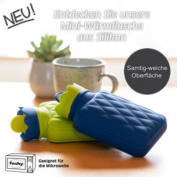 Entdecken Sie jetzt unsere neue Mini-Wärmflasche aus Silikon in unserem Online-Shop