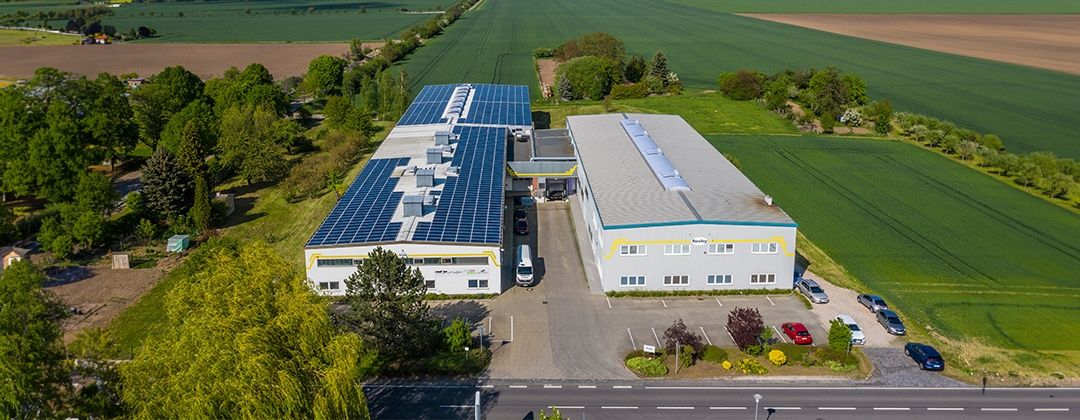 Unternehmensgebäude der Fashy GmbH